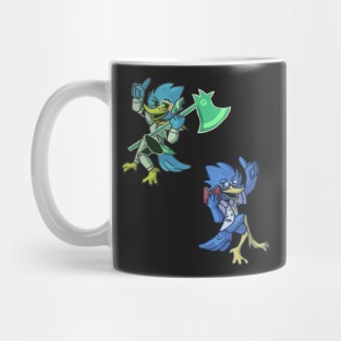 Berdly Deltarune Chapter 1 y Chapter 2 stickers y pins Mug